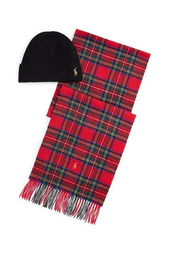 Gorro y bufanda de lana Polo Ralph Lauren
