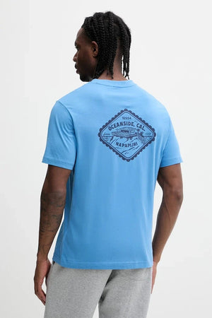 Camiseta de algodón Napapijri FLINT