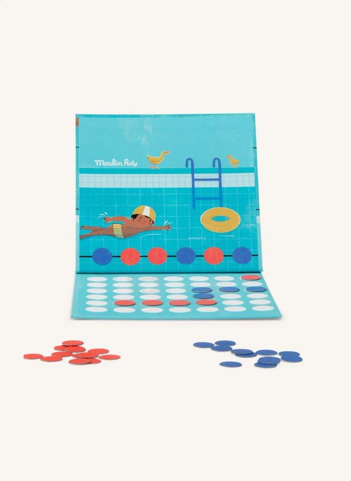 Moulin Roty - "Juego Magnético de 4 Piezas" - Hoy es Miércoles