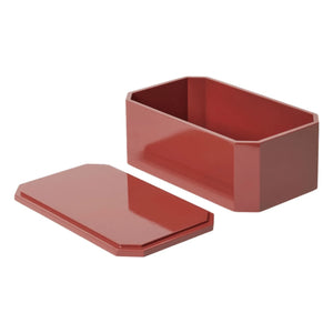 Ferm Living - Caja de bambú FSC Nova | Roja