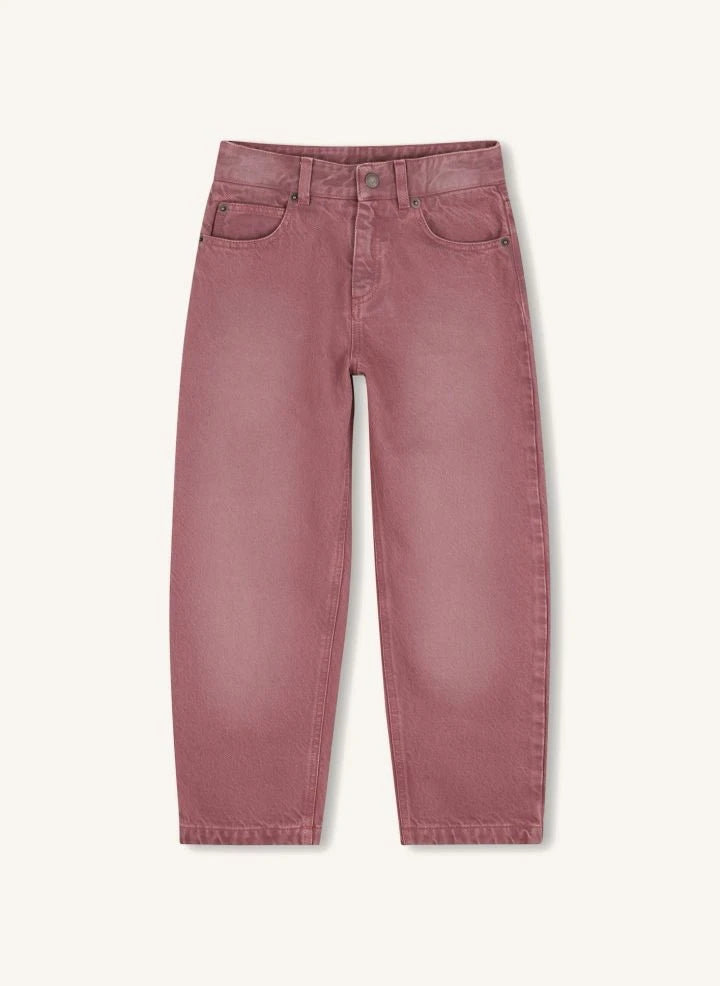 Chloé - Jean de corte recto de algodón orgánico | Rosa