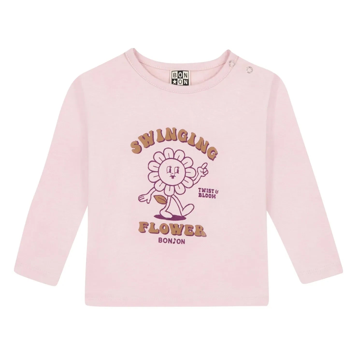 Bonton - Cab Swinging Tişört | Açık Pembe