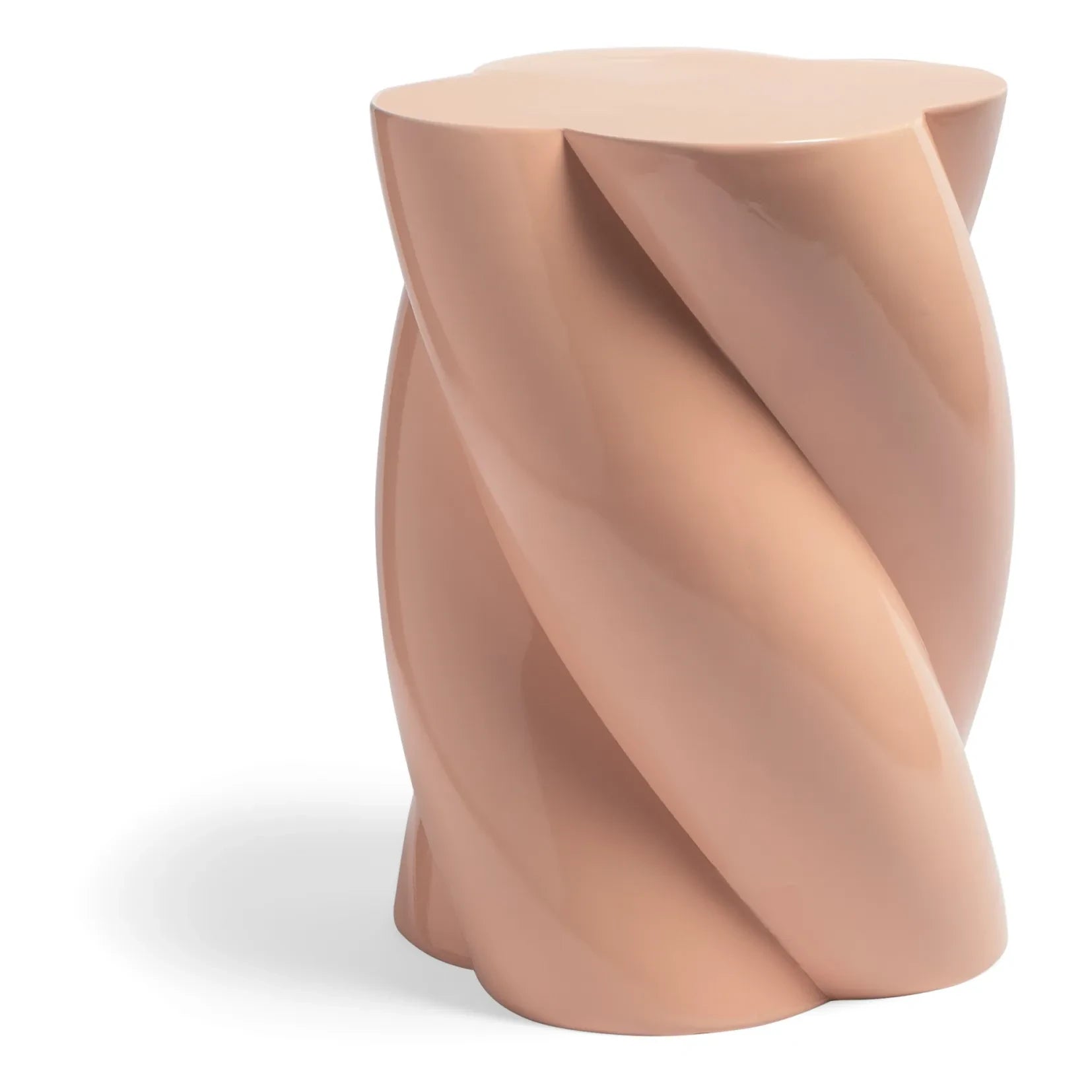 &Klevering - Mesa auxiliar Marshmallow | Rosa