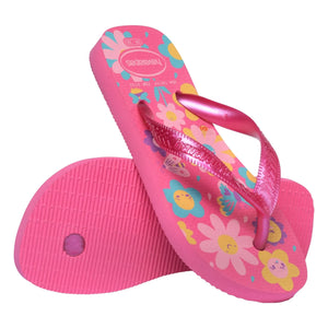 Havaianas - Chanclas de dedo Flores | Fucsia