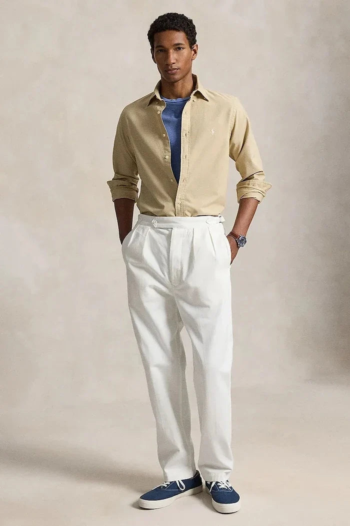 Camisa de algodón para hombre Polo Ralph Lauren