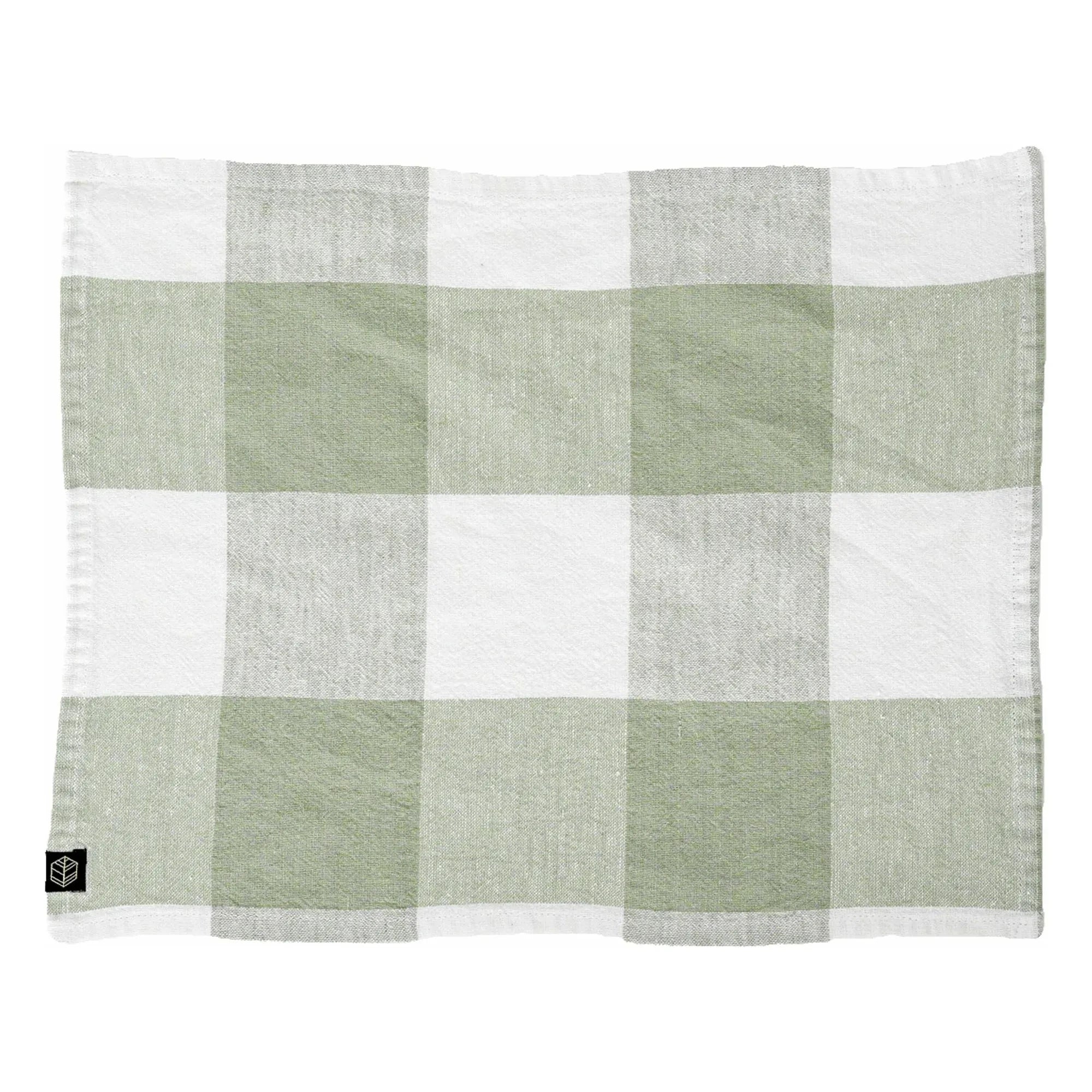Haomy - Servilleta mestiza Palma II | Verde almendra