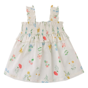 Gingersnaps - Top fruncido Jennie | Blanco