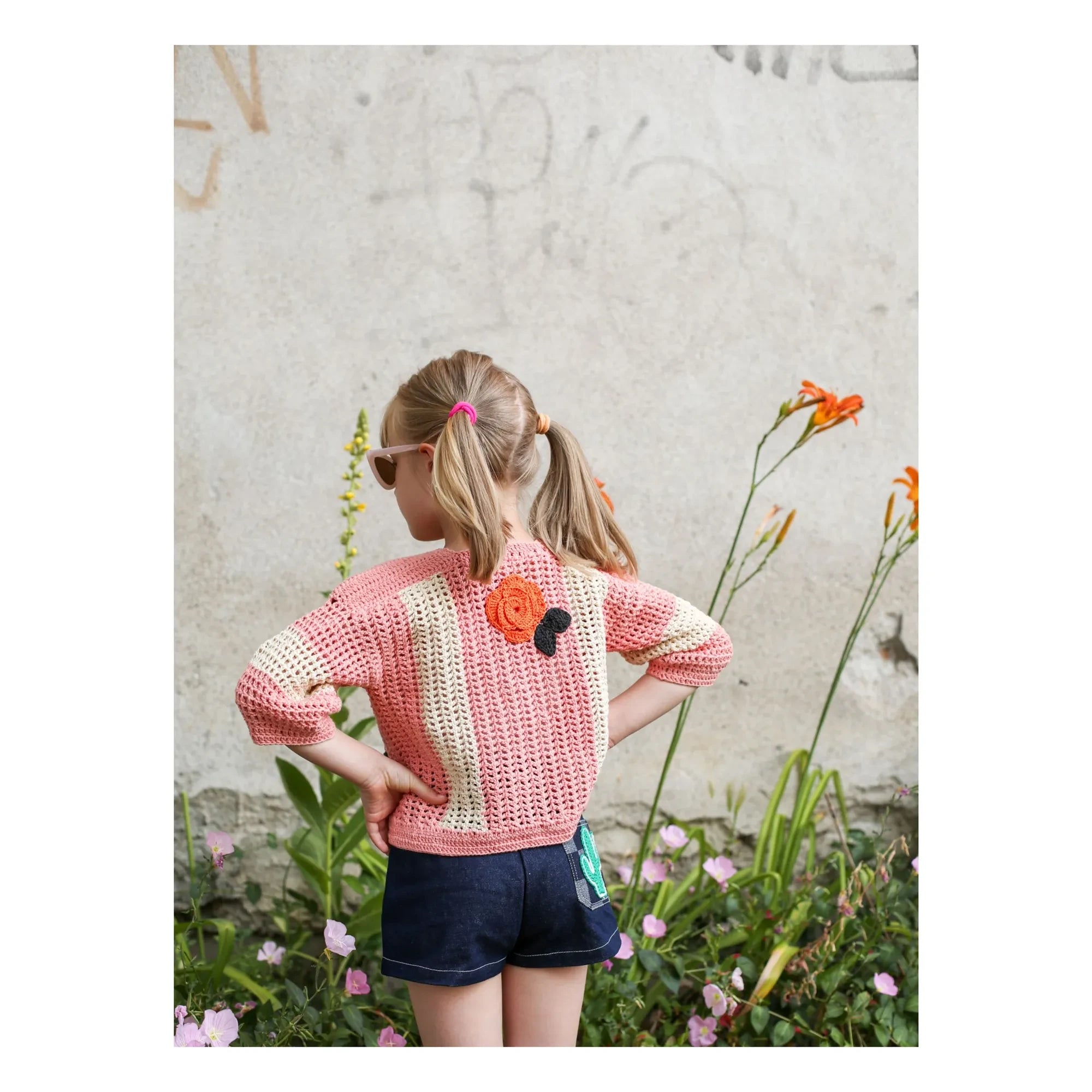Kalinka - Penelope Chaqueta de Ganchillo | Rosa