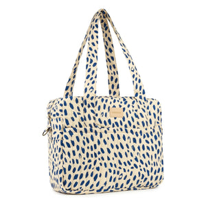 Nobodinoz - Bolso cambiador impermeable Hyde Park Leonie | Azul