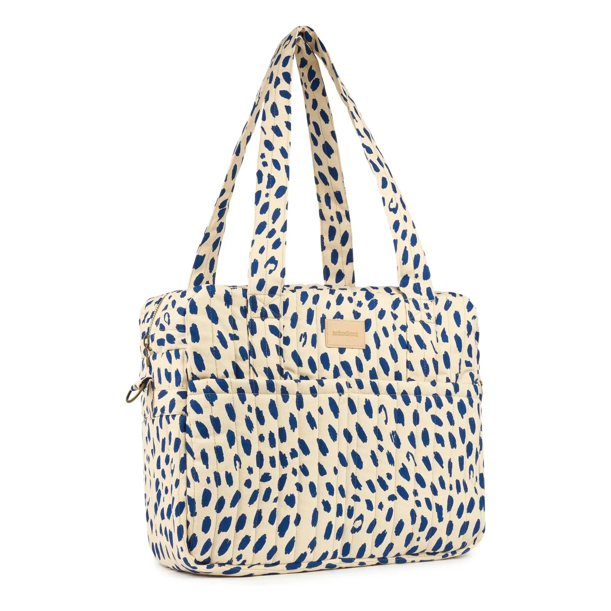 Nobodinoz - Bolso cambiador impermeable Hyde Park Leonie | Azul