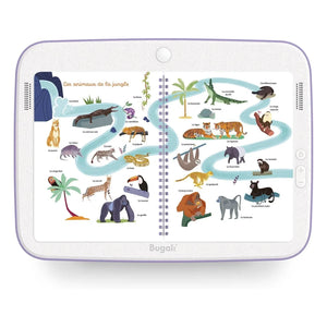 Bugali - Kitap Mon grand imagier - Animales (Bugali x Fleurus)