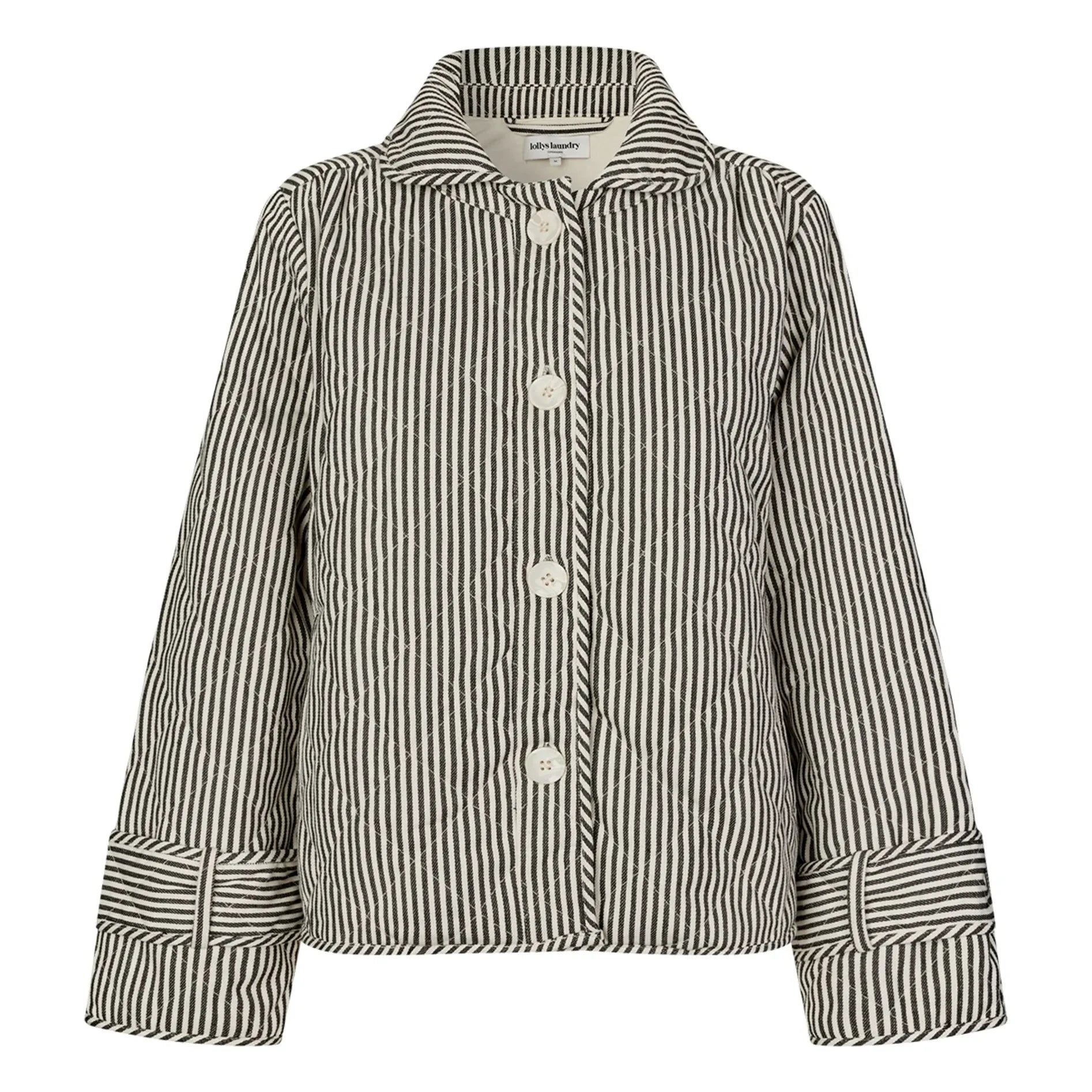Lollys Laundry - Chaqueta Viola de algodón | Negro