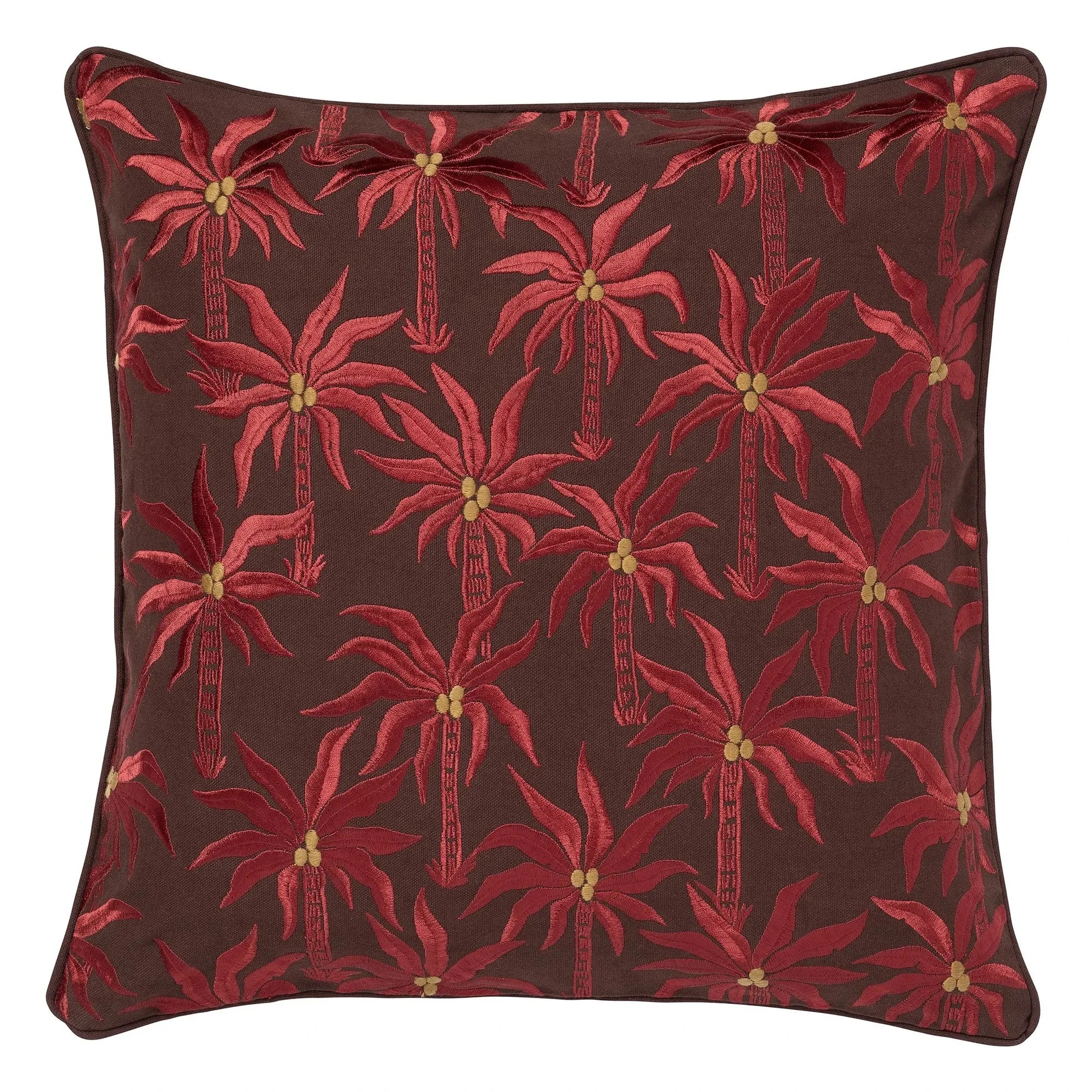 Funda de almohada Palais - Laura | Chocolate