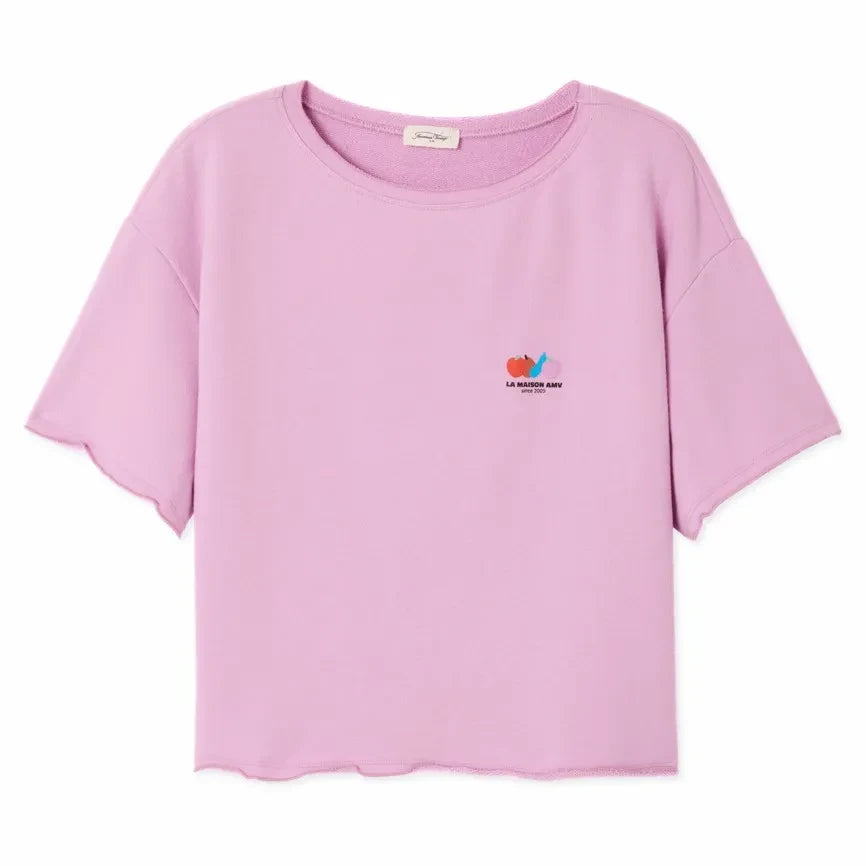 American Vintage - Camiseta de Algodón Atubay | Rosa Lichi
