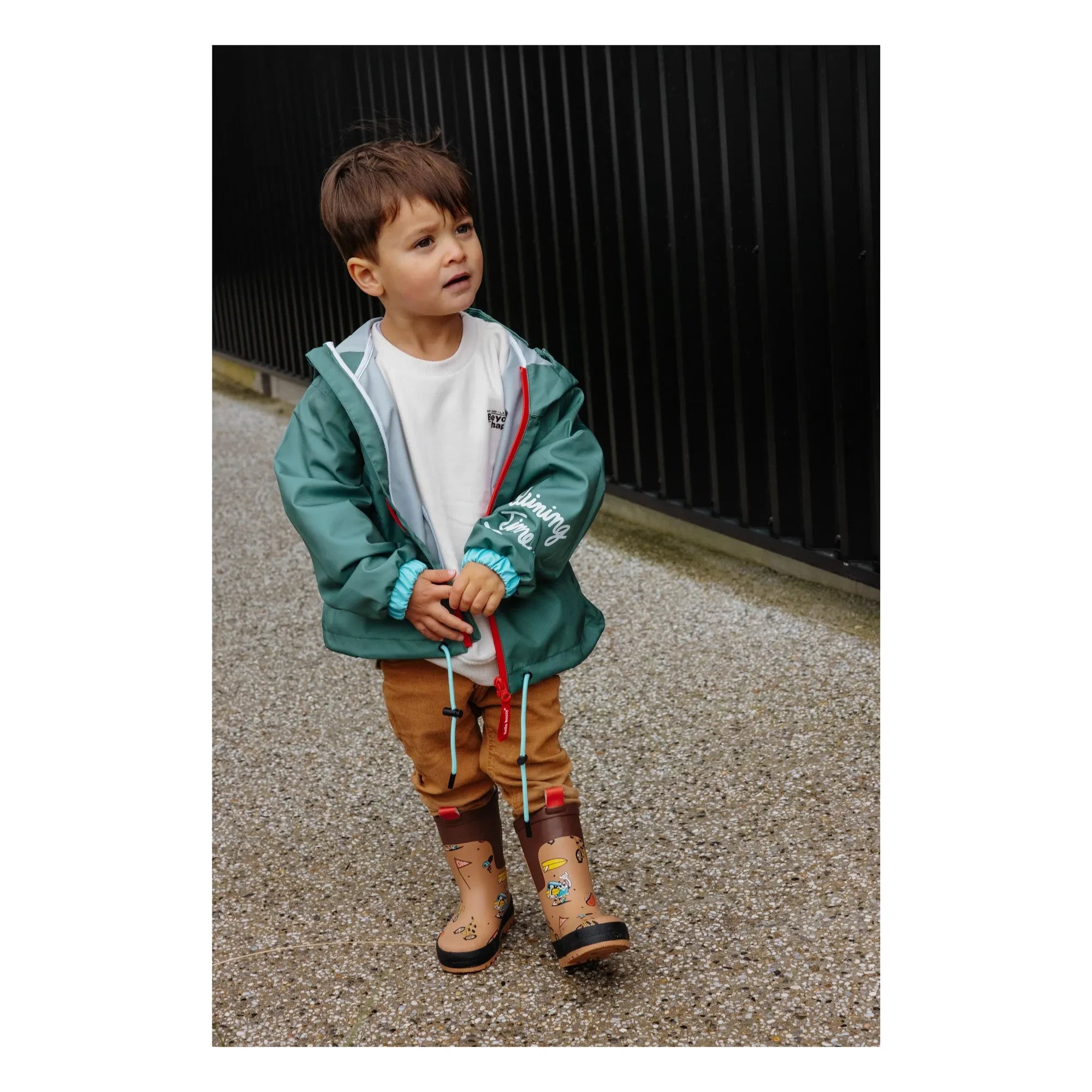 Hello Hossy - Chaqueta impermeable | Verde