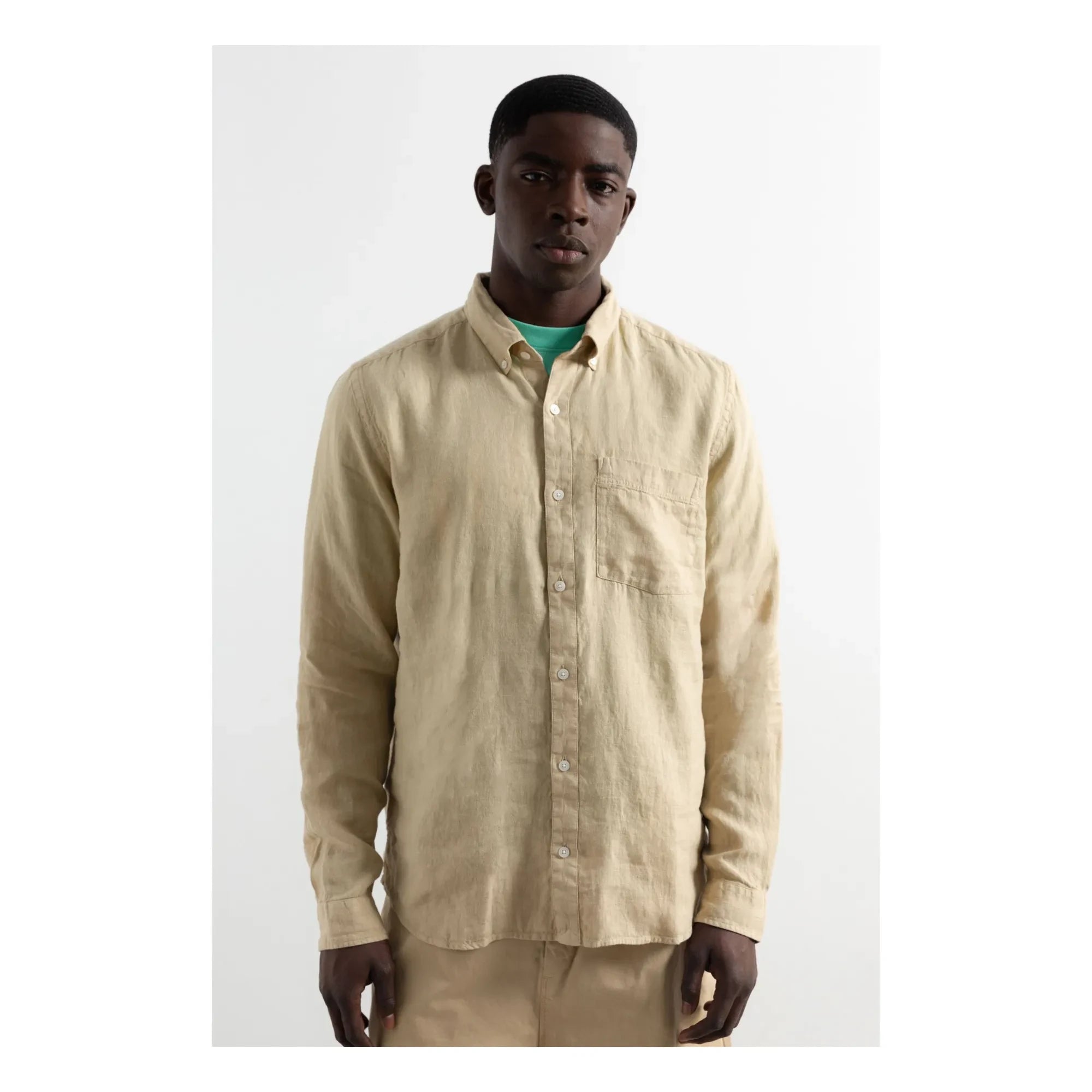 Edmmond Studios - Camisa de lino | Beige
