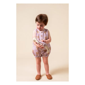 birinit - Mono Cinca de algodón orgánico a rayas | Malva