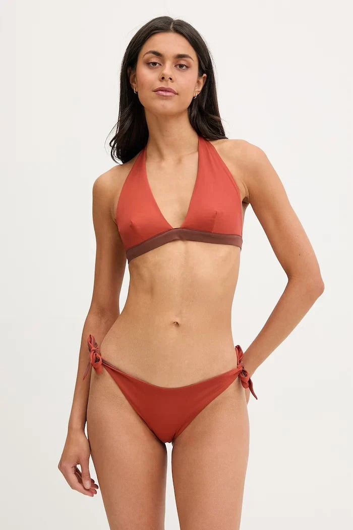 Top de bikini reversible Max Mara Beachwear ABAZIA para mujer