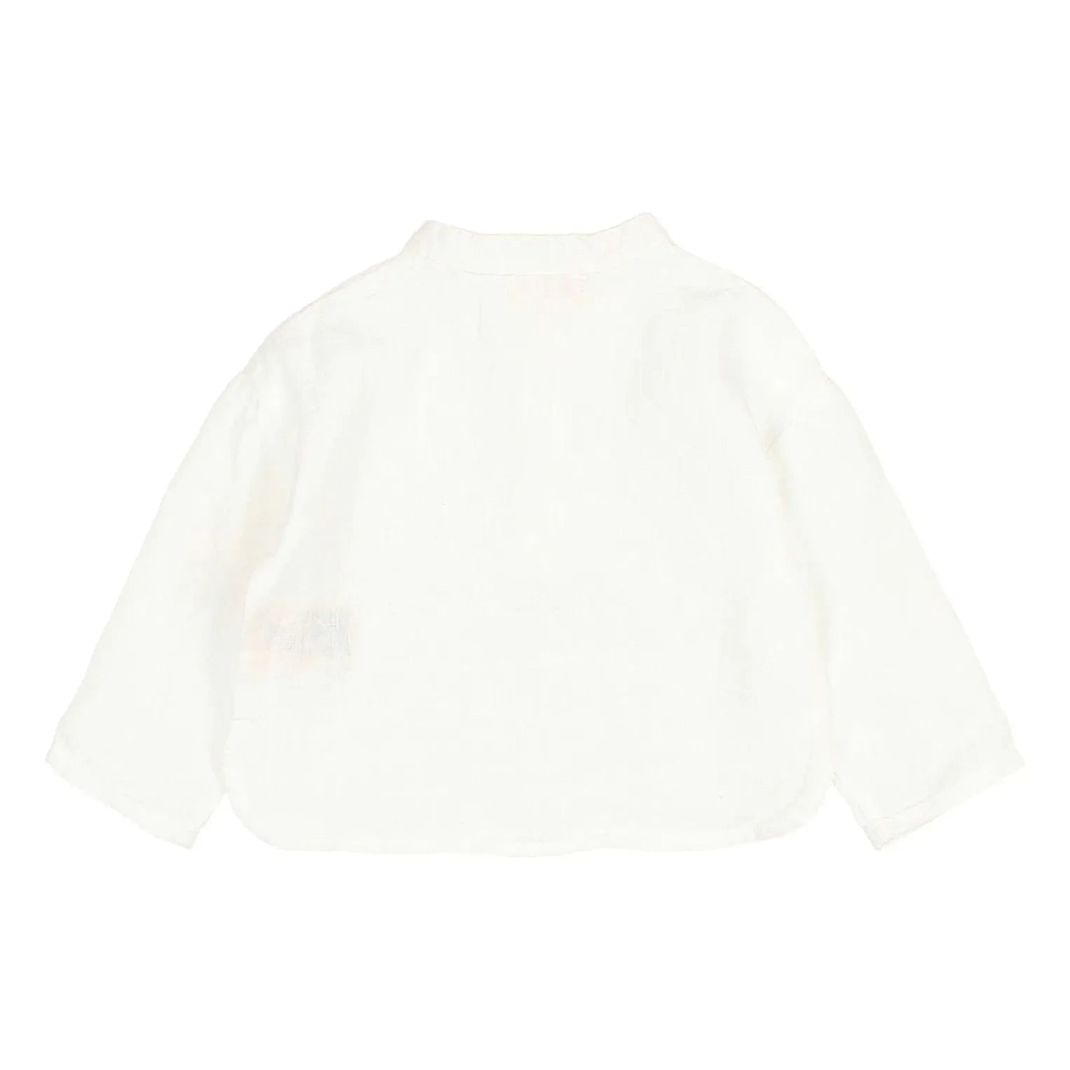 Búho - Kurta de lino Bebek | Blanco