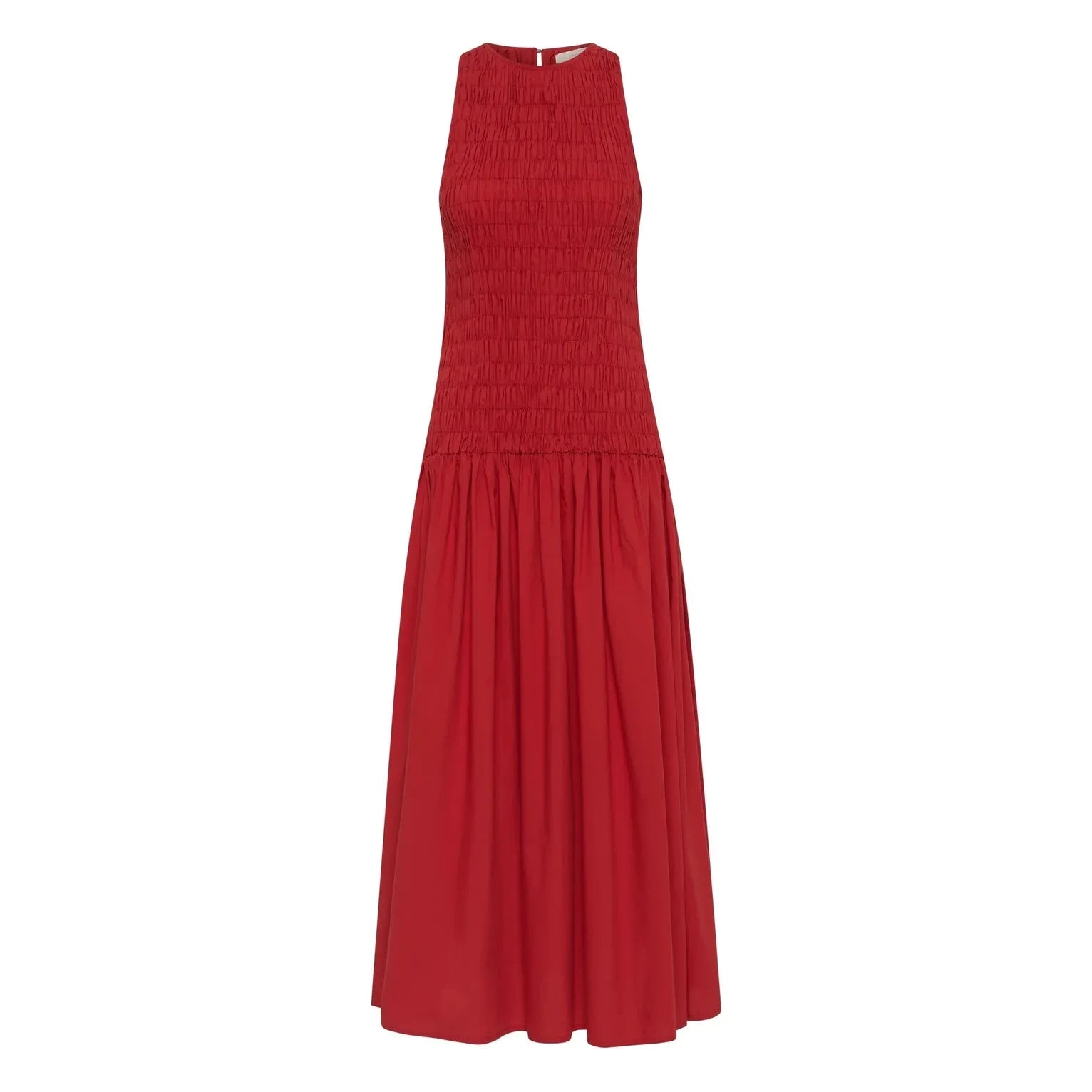Faithfull the Brand - Vestido de Algodón Sanchia | Rojo