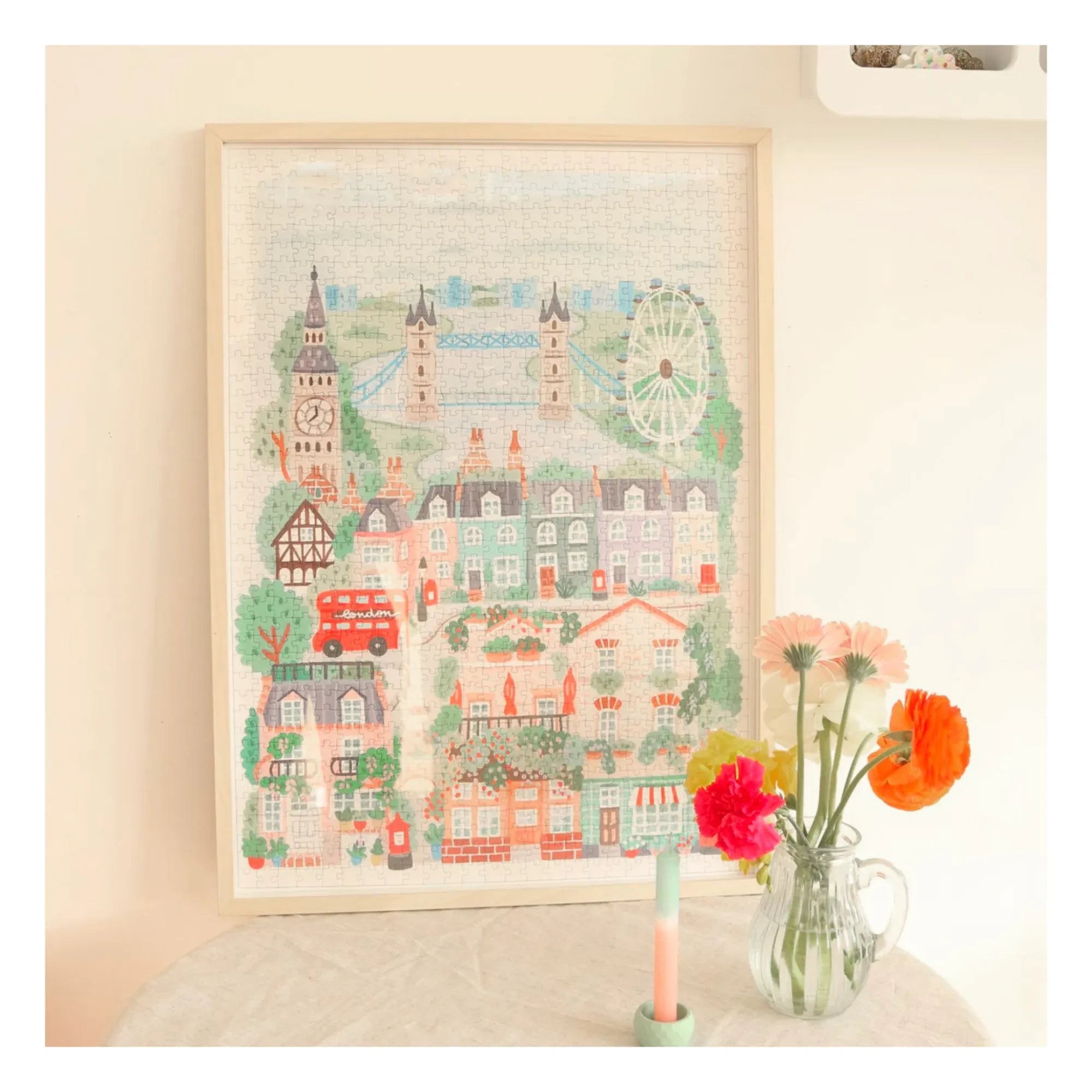 La Petite Épicerie - Puzzle London by Hoglet - 1000 Piezas
