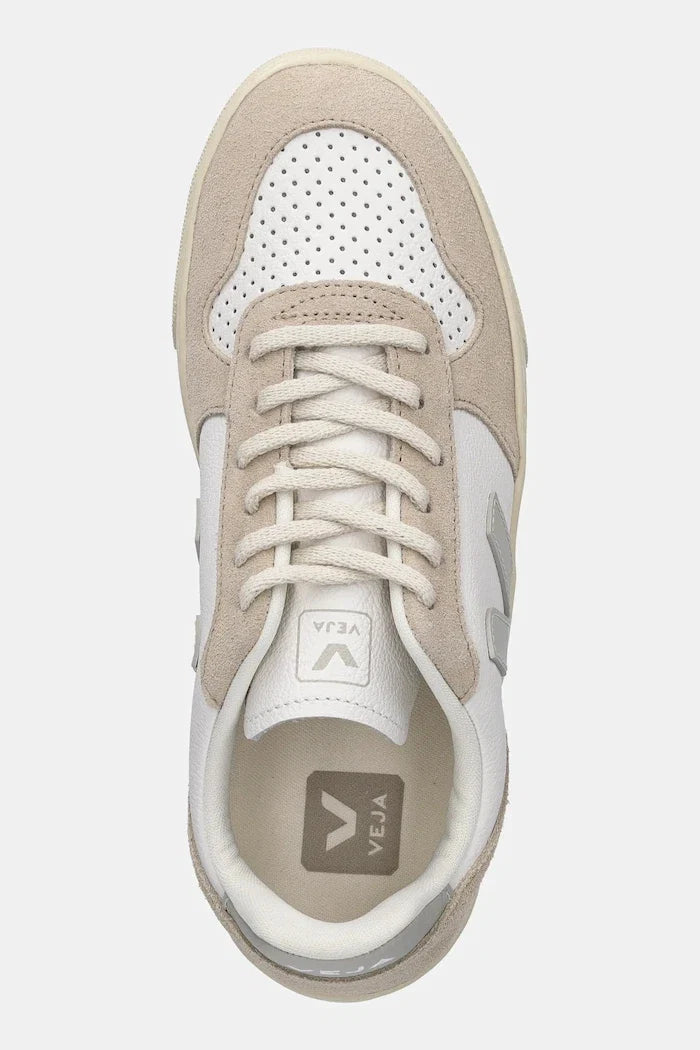 Zapatillas de piel para niño Veja Small V-10 Laces
