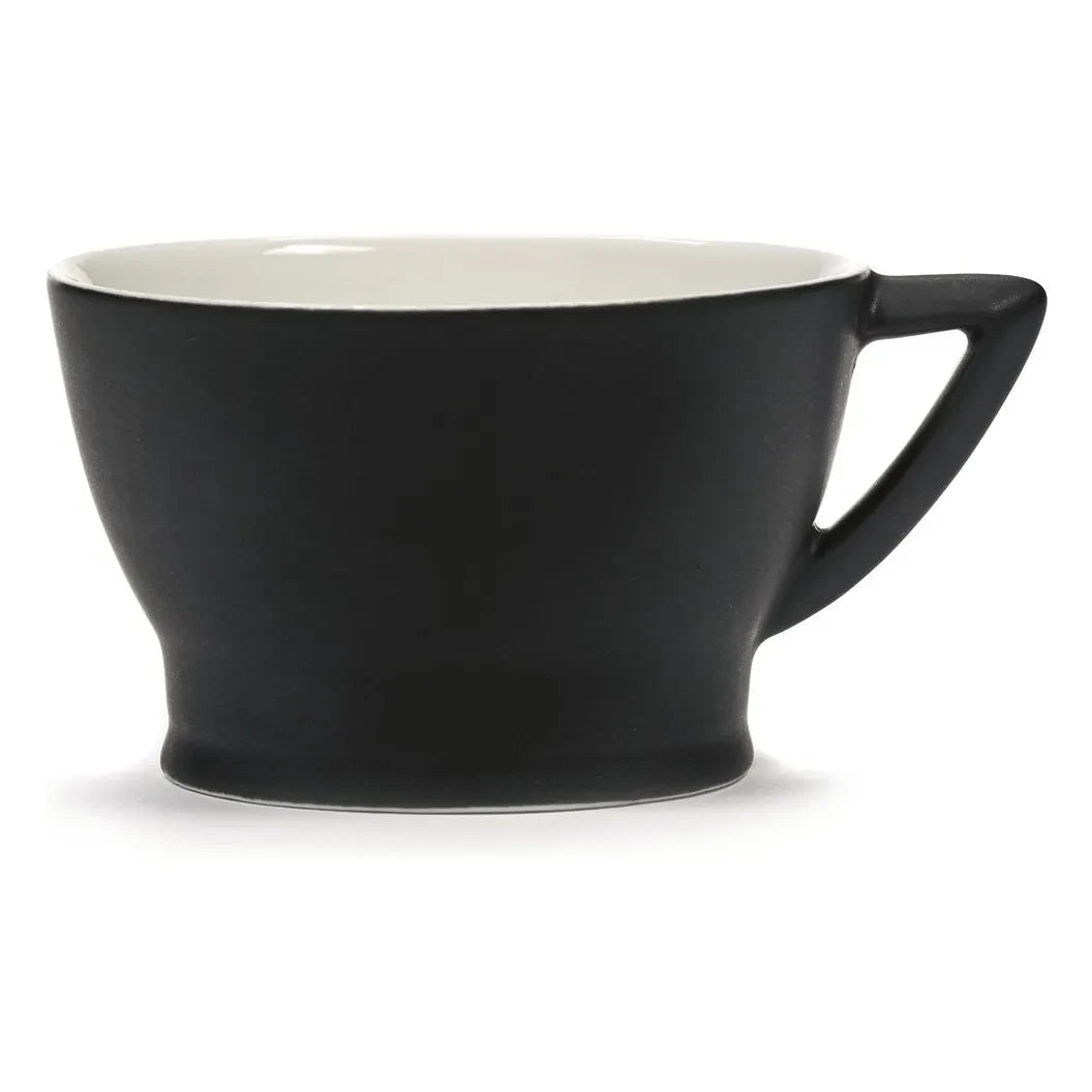 Serax - Tazas de porcelana Ann Demeulemeester - Set de 2 | Negro