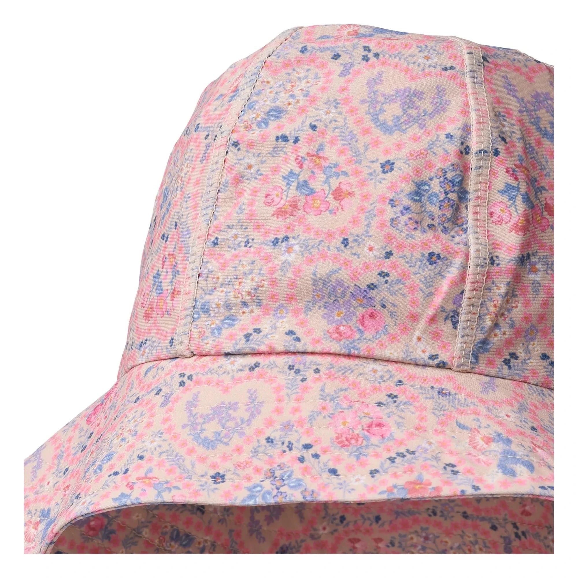 Wheat - Gorro con protección UV Bora Fleuri Fibras recicladas | Rosa pálido