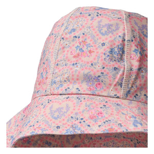 Wheat - Gorro con protección UV Bora Fleuri Fibras recicladas | Rosa pálido
