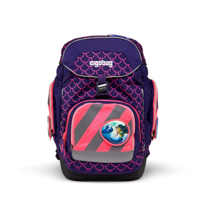 Ergobag - Zip-Set with reflective Stripes Pink