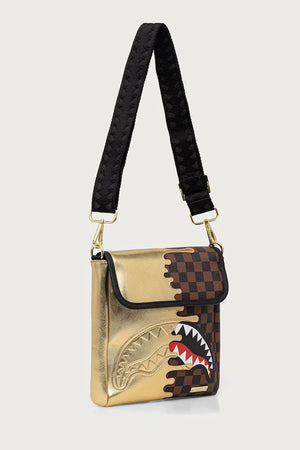 Sprayground - Mochila de tiburones en París color marrón 910B9340NSZ