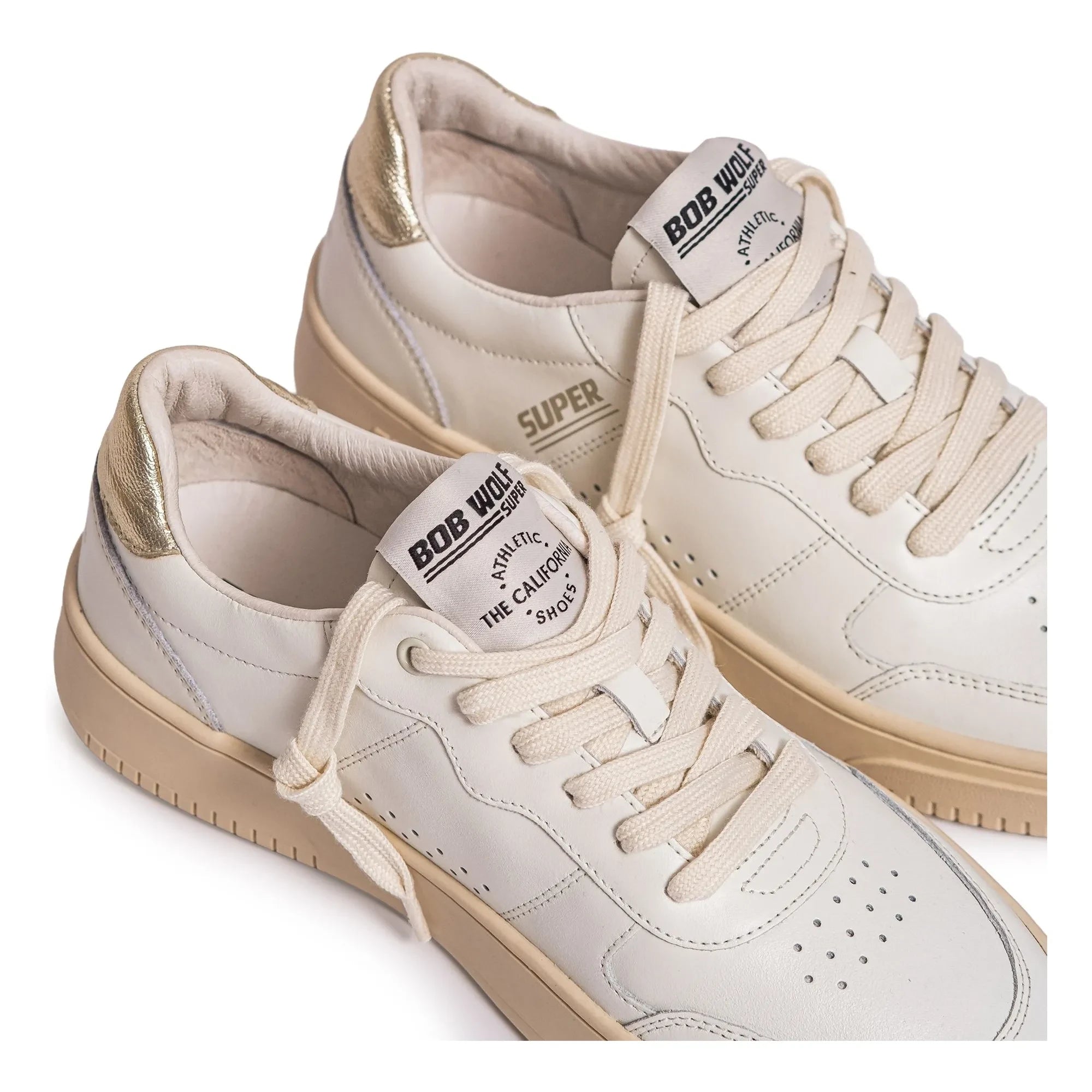 Bob Wolf - Zapatillas de cuero Legacy '76 | Dorado