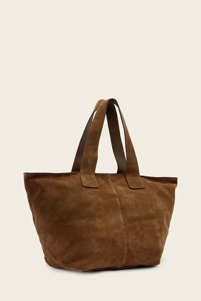 Bolso shopper AllSaints de ante para mujer JEAN