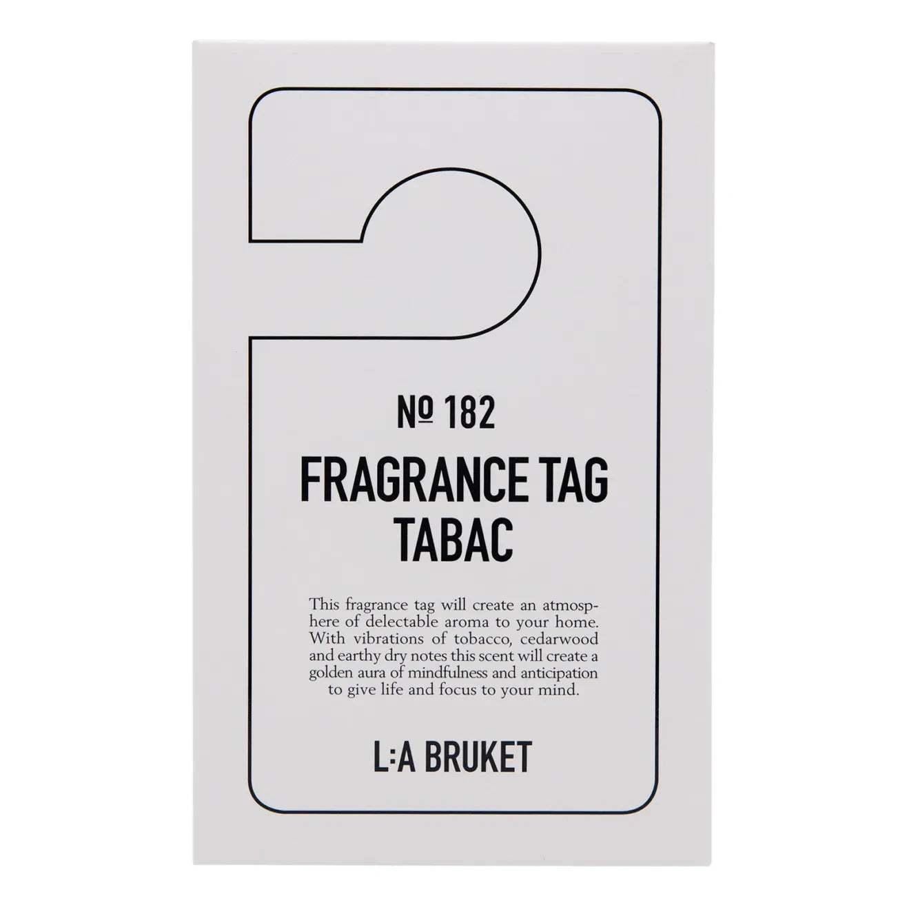 L:A BRUKET - Colgador perfumado de tabaco 182