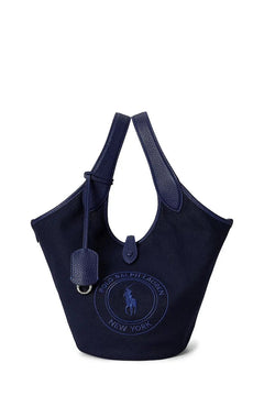 Bolso tote de algodón para mujer Polo Ralph Lauren