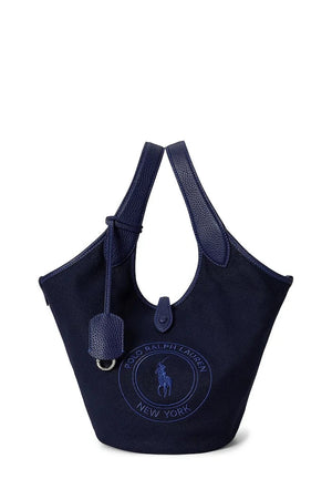 Bolso tote de algodón para mujer Polo Ralph Lauren