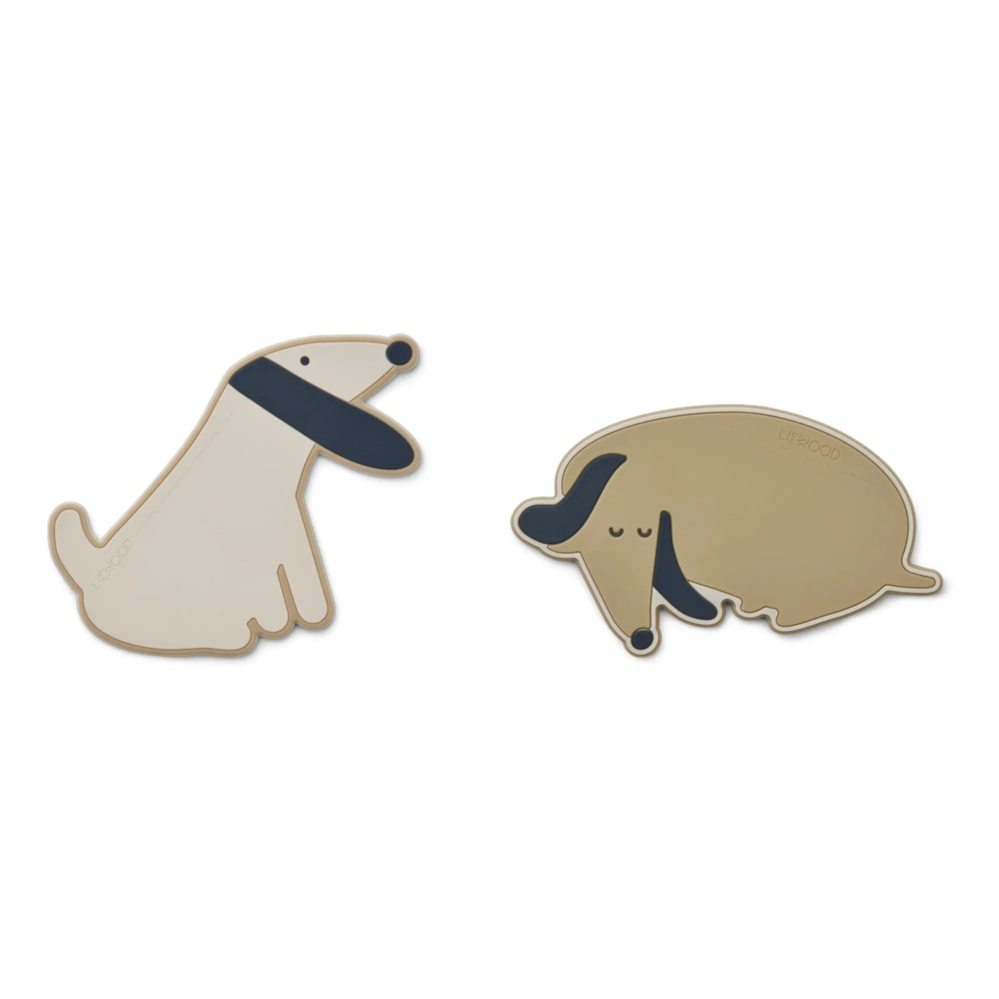 Liewood - Anillos de dentición de silicona Gia - Set de 2 | Beige