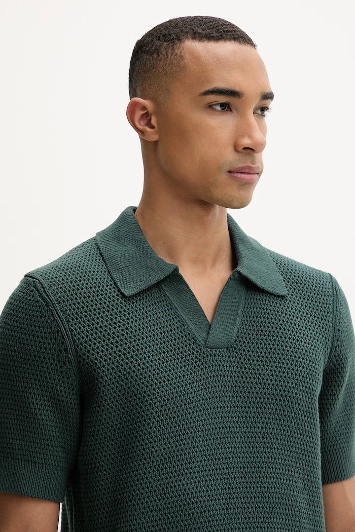 Polo de hombre Marc O'Polo de algodón con cuello
