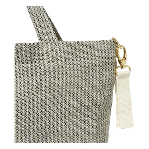 Adorna - Bolso de tela de lino | Gris oscuro