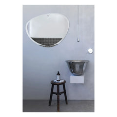 M Nuance - Espejo ovalado inclinado extraplano - 87x67 cm