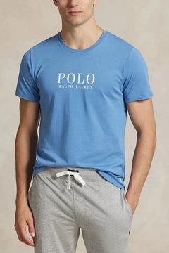 Camiseta de pijama de algodón de manga corta Polo Ralph Lauren