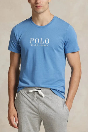 Camiseta de pijama de algodón de manga corta Polo Ralph Lauren