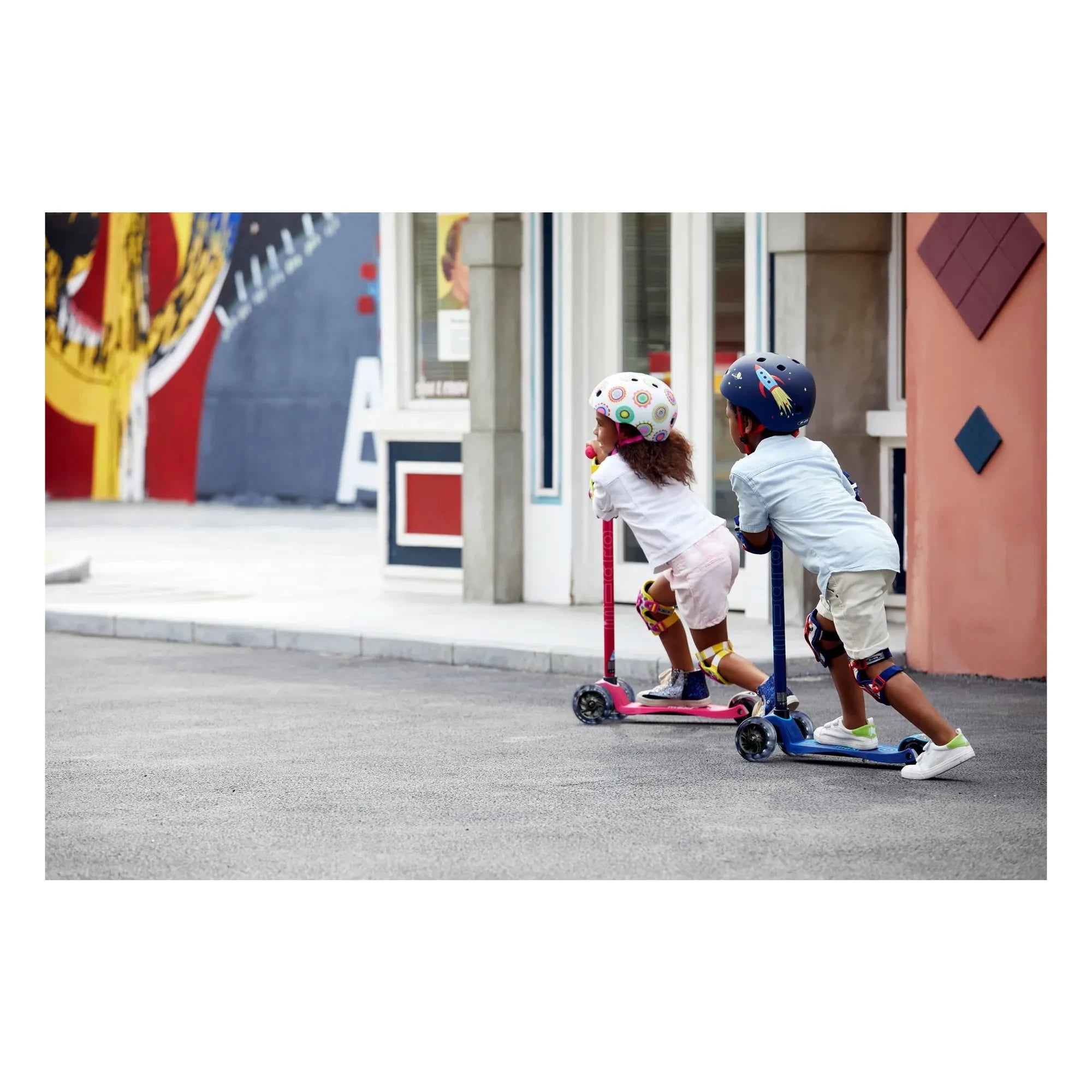 Patinete LED Micro - Maxi | Fucsia