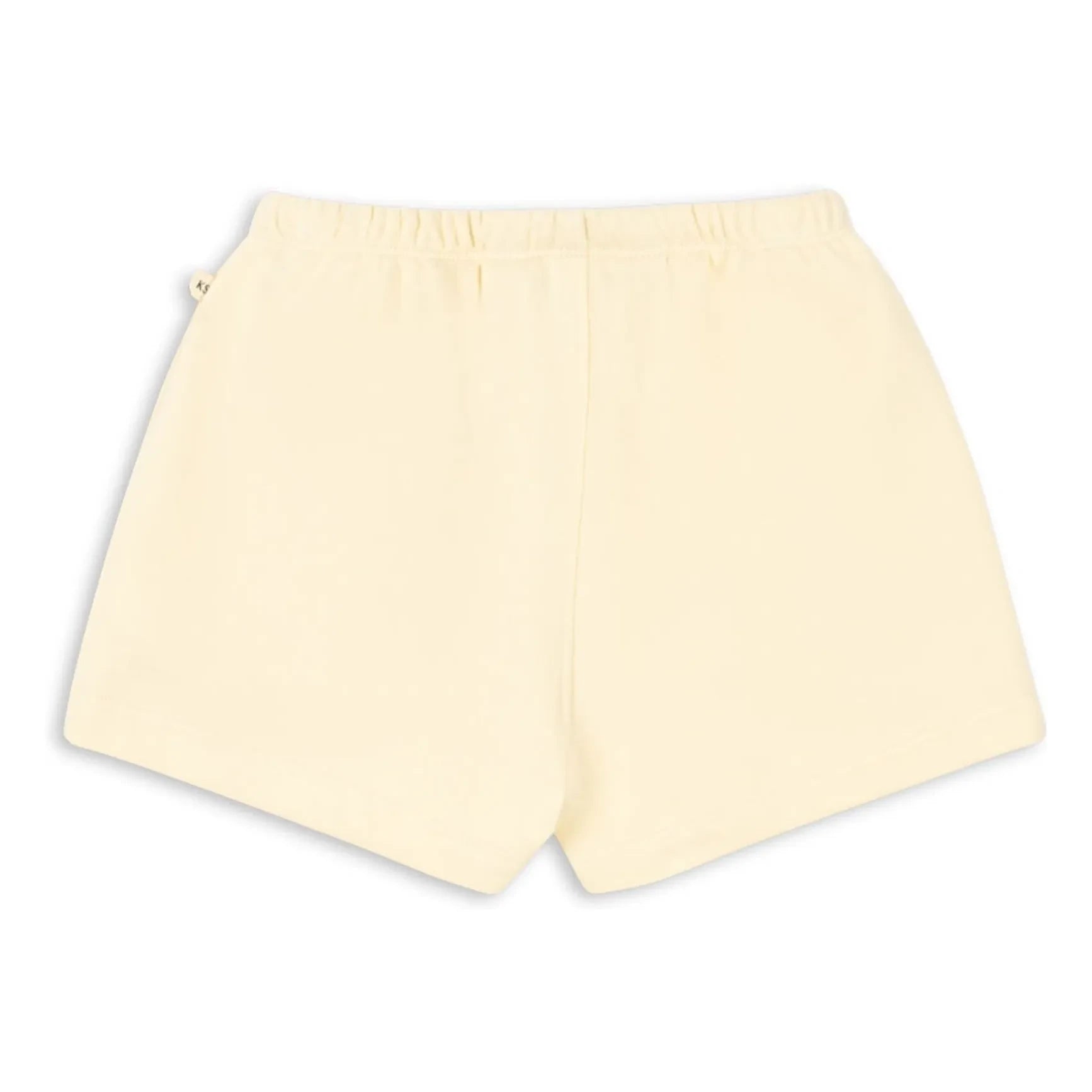 Konges Sløjd - Lou Out Of Office Pantalones Cortos de Algodón Orgánico | Amarillo pálido