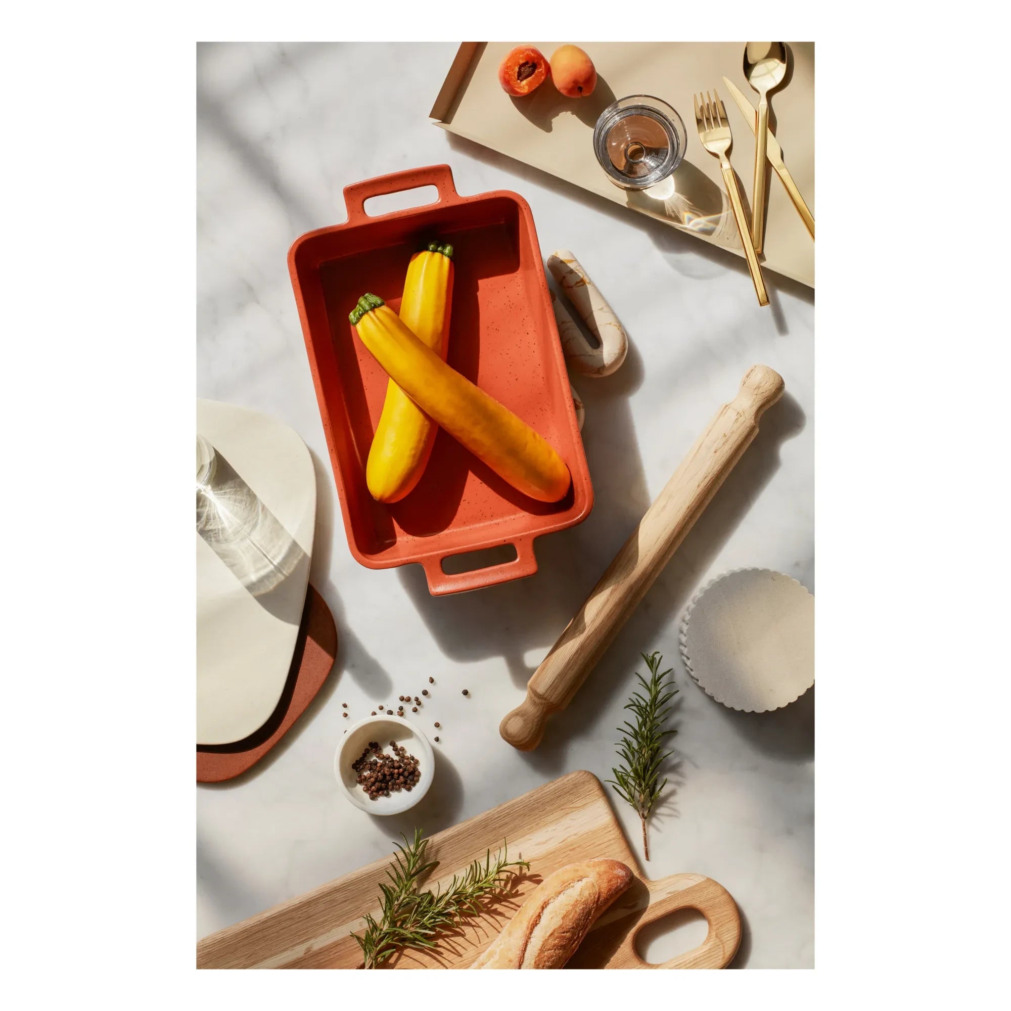 Broste Copenhagen - Tabla de cortar Olina | Roble