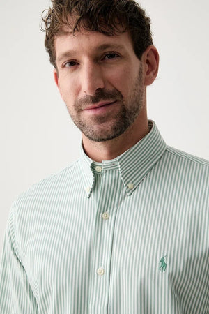 Polo Ralph Lauren camisa de algodón para hombre