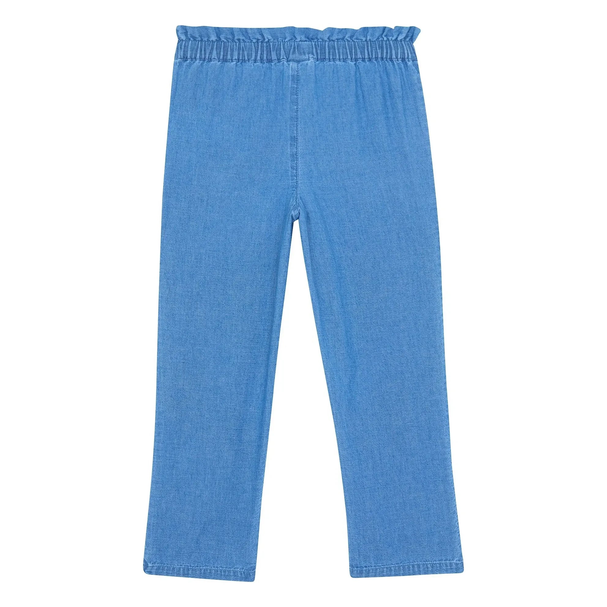 Bonton - Jeans de mezclilla con corazón de hebilla | Azul