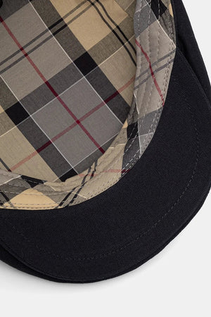 Barbour Gorra de Béisbol de Algodón Finnean para Hombre