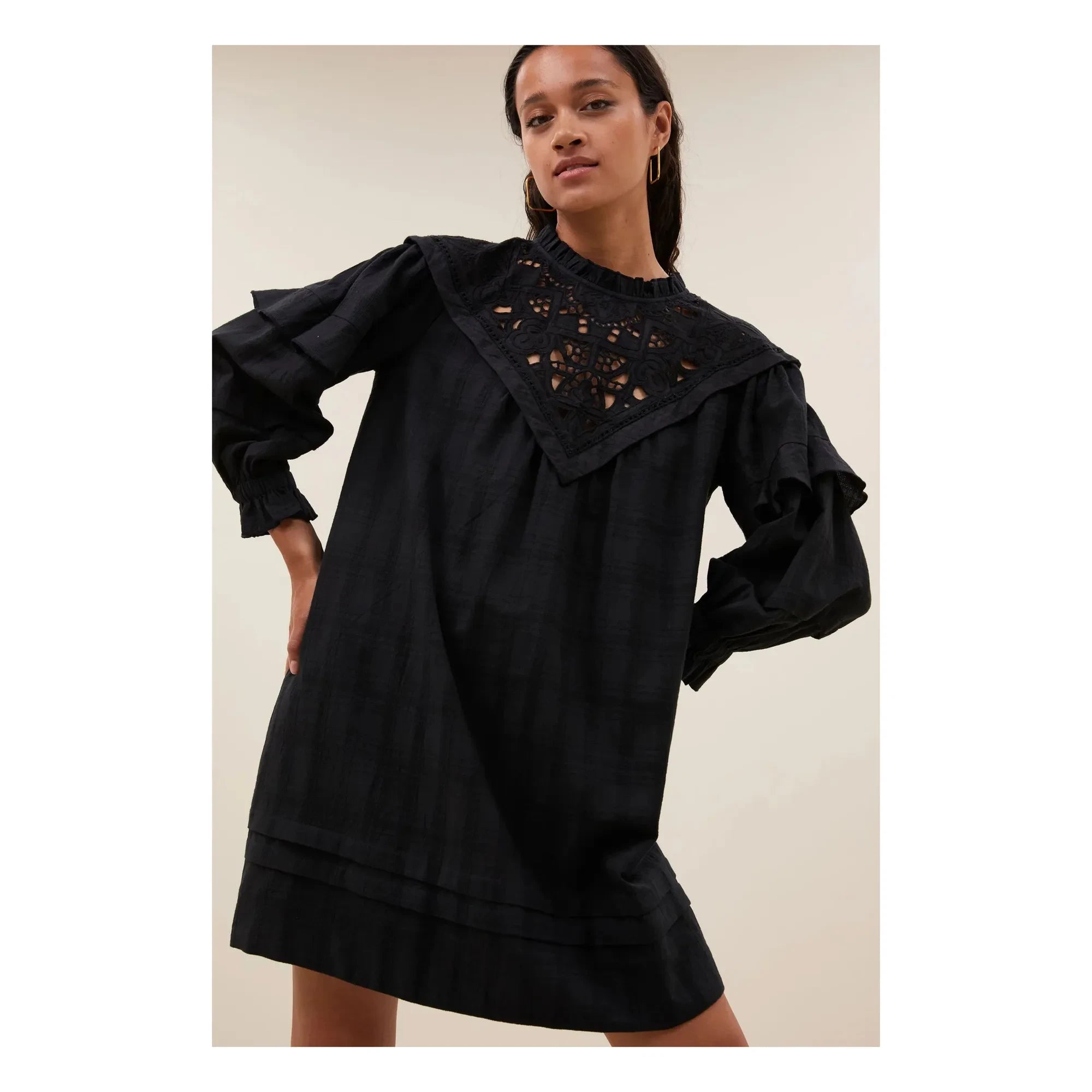 By Bar - Vestido cadena Bowie | Negro