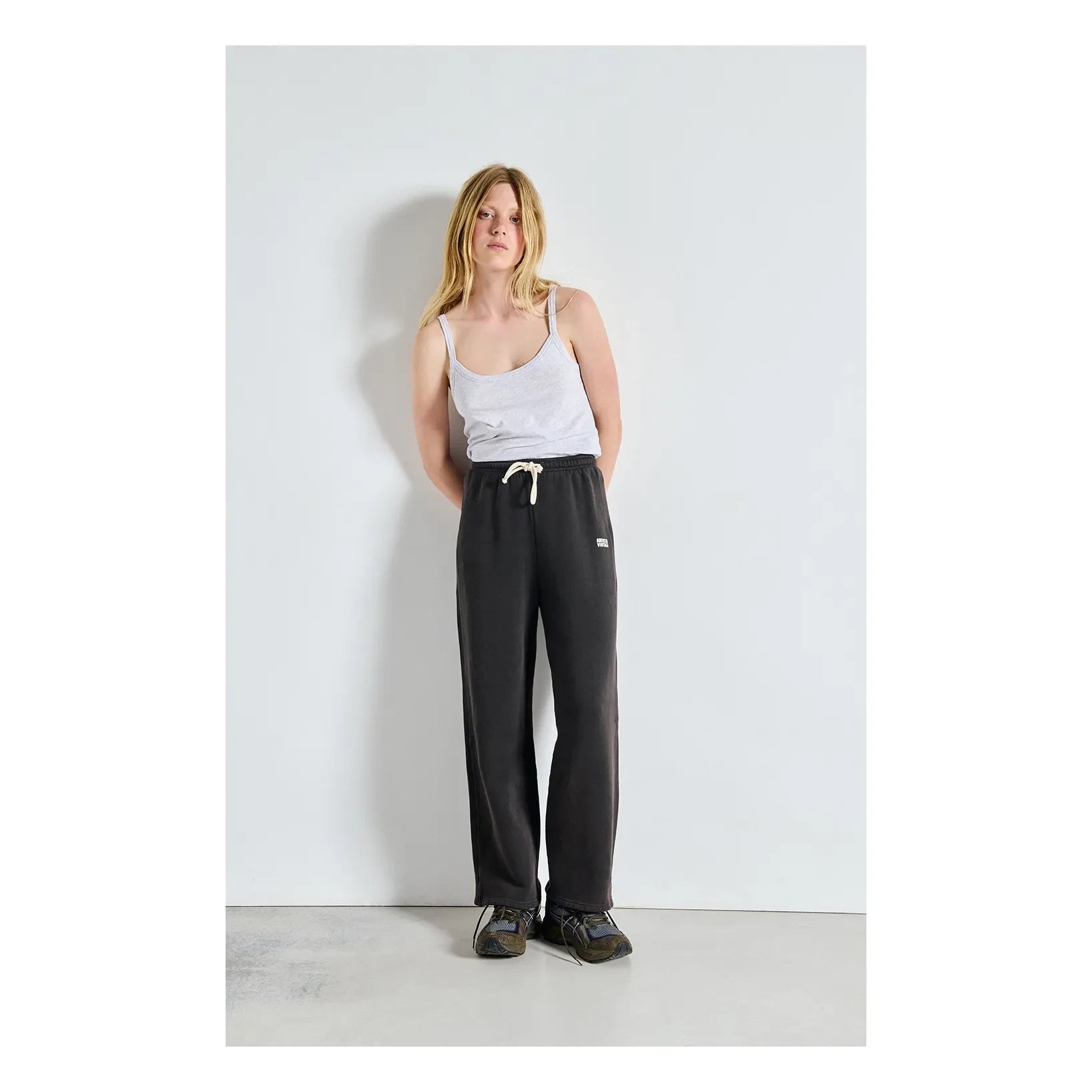 American Vintage - Izubird Pamuklu Jogger | Kömür grisi